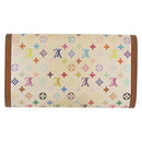 LOUIS VUITTON Multicolor Porte Tresor International Wallet M92659 Auth BA10579-2