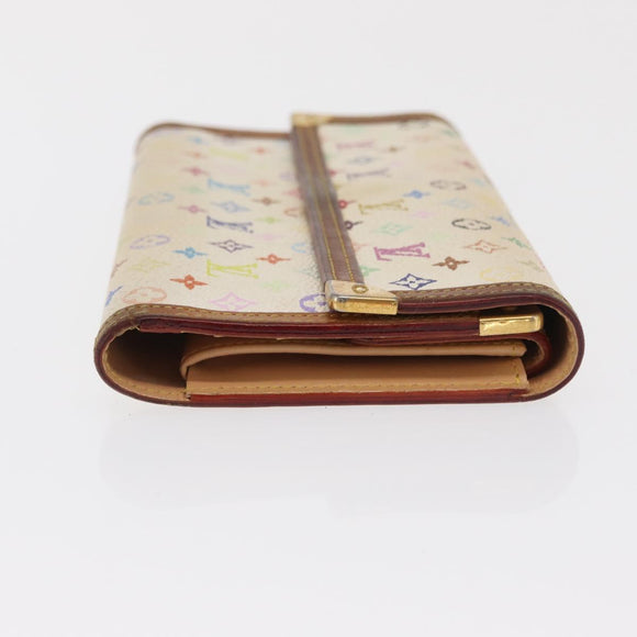 LOUIS VUITTON Multicolor Porte Tresor International Wallet M92659 Auth BA10579