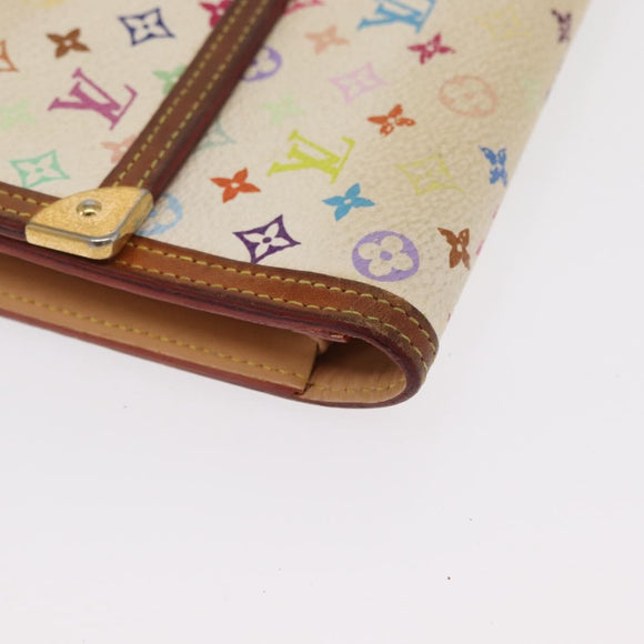 LOUIS VUITTON Multicolor Porte Tresor International Wallet M92659 Auth BA10579