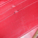 LOUIS VUITTON Vernis Zippy Wallet Wallet Pomme D'amour M91981 LV Auth BA10580-18