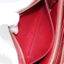 LOUIS VUITTON Vernis Zippy Wallet Wallet Pomme D'amour M91981 LV Auth BA10580-19