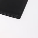LOEWE Long Wallet Leather Black Auth BA10581-15