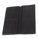 LOEWE Long Wallet Leather Black Auth BA10581-8