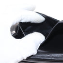 LOEWE Long Wallet Leather Black Auth BA10581-11
