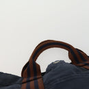 MCM Chanel Hermes Tote Bag Canvas 3 Set Beige Black Navy Auth BA10583-6