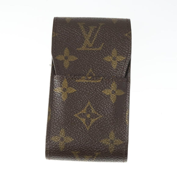 LOUIS VUITTON Monogram Damier Ebene Etui Cigarette Case 4 Set LV Auth BA10586