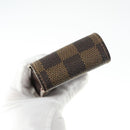 LOUIS VUITTON Monogram Damier Ebene Etui Cigarette Case 4 Set LV Auth BA10586-23