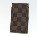 LOUIS VUITTON Monogram Damier Ebene Etui Cigarette Case 4 Set LV Auth BA10586-3