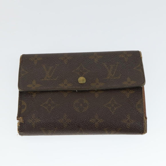 LOUIS VUITTON Monogram Wallet 5 Set LV Auth BA10587