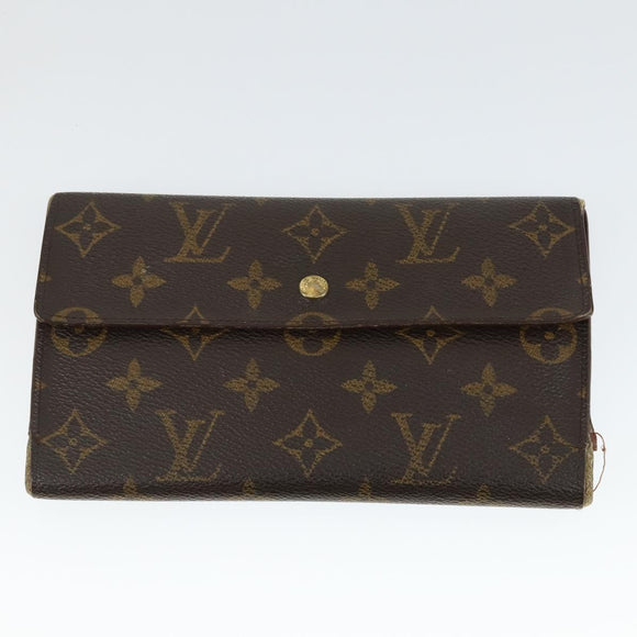 LOUIS VUITTON Monogram Wallet 4 Set LV Auth BA10591