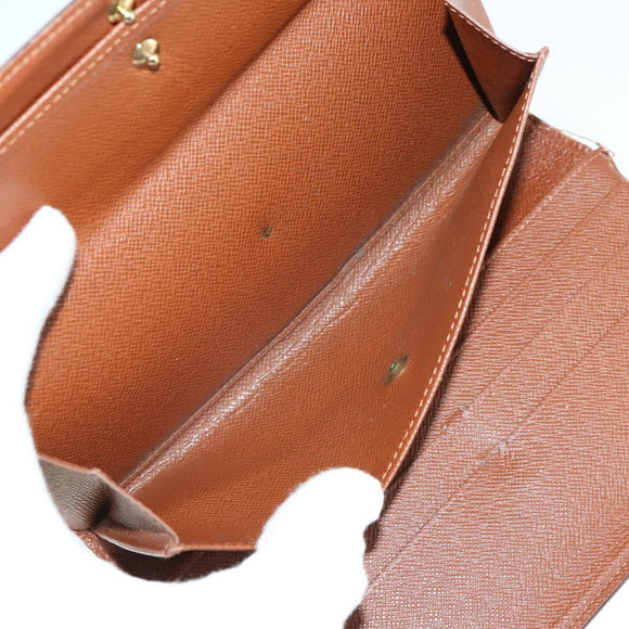 LOUIS VUITTON Monogram Wallet 4 Set LV Auth BA10591