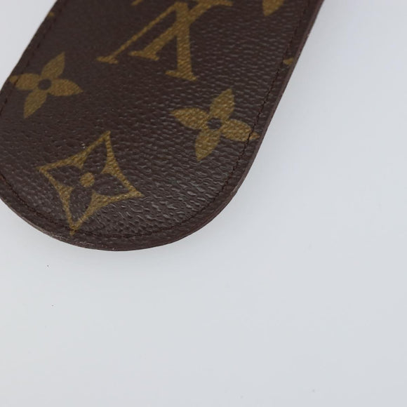 LOUIS VUITTON Monogram Etui Stilo Stifteetui M62990 LV Auth BA10593