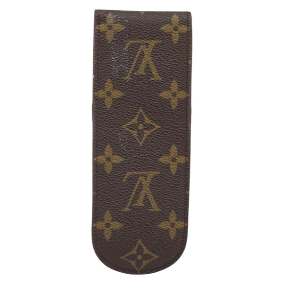 LOUIS VUITTON Monogram Etui Stilo Stifteetui M62990 LV Auth BA10593