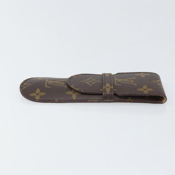 LOUIS VUITTON Monogram Etui Stilo Stifteetui M62990 LV Auth BA10593
