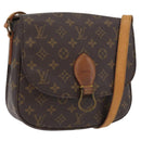 LOUIS VUITTON Monogram Saint Cloud GM Shoulder Bag M51242 LV Auth BA10594-1