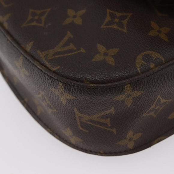 LOUIS VUITTON Monogram Saint Cloud GM Shoulder Bag M51242 LV Auth BA10594
