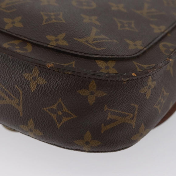 LOUIS VUITTON Monogram Saint Cloud GM Shoulder Bag M51242 LV Auth BA10594