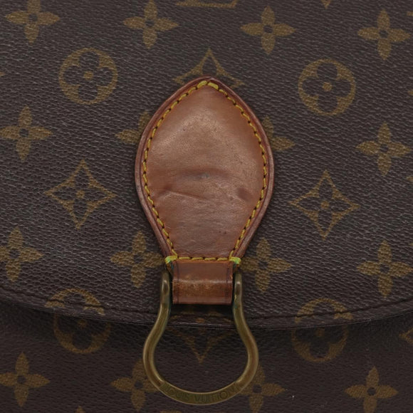 LOUIS VUITTON Monogram Saint Cloud GM Shoulder Bag M51242 LV Auth BA10594