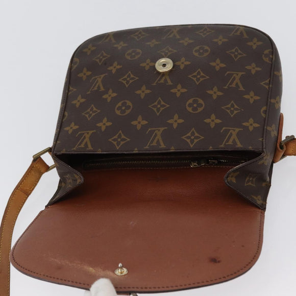 LOUIS VUITTON Monogram Saint Cloud GM Shoulder Bag M51242 LV Auth BA10594