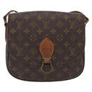 LOUIS VUITTON Monogram Saint Cloud GM Shoulder Bag M51242 LV Auth BA10594-13