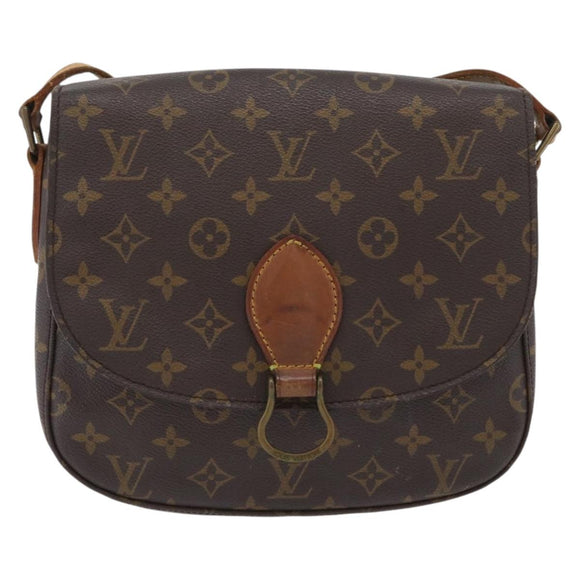 LOUIS VUITTON Monogram Saint Cloud GM Shoulder Bag M51242 LV Auth BA10594