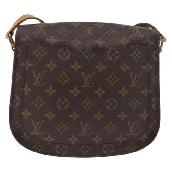 LOUIS VUITTON Monogram Saint Cloud GM Shoulder Bag M51242 LV Auth BA10594