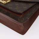 LOUIS VUITTON Monogram Monceau 28 Handtasche M51185 LV Auth BA10595-16