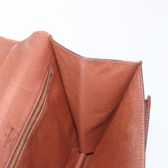 LOUIS VUITTON Monogram Monceau 28 Handtasche M51185 LV Auth BA10595