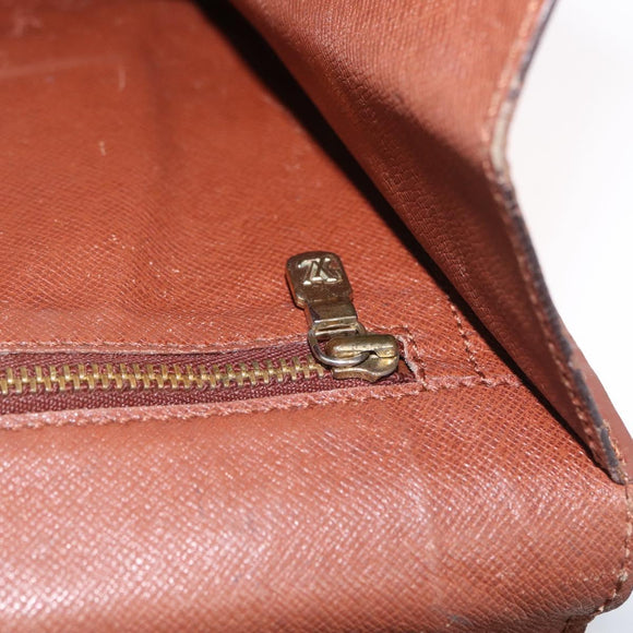 LOUIS VUITTON Monogram Monceau 28 Handtasche M51185 LV Auth BA10595