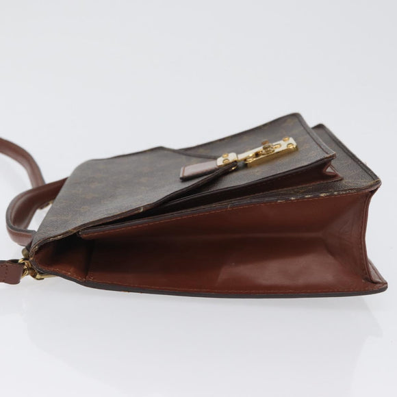 LOUIS VUITTON Monogram Monceau 28 Handtasche M51185 LV Auth BA10595