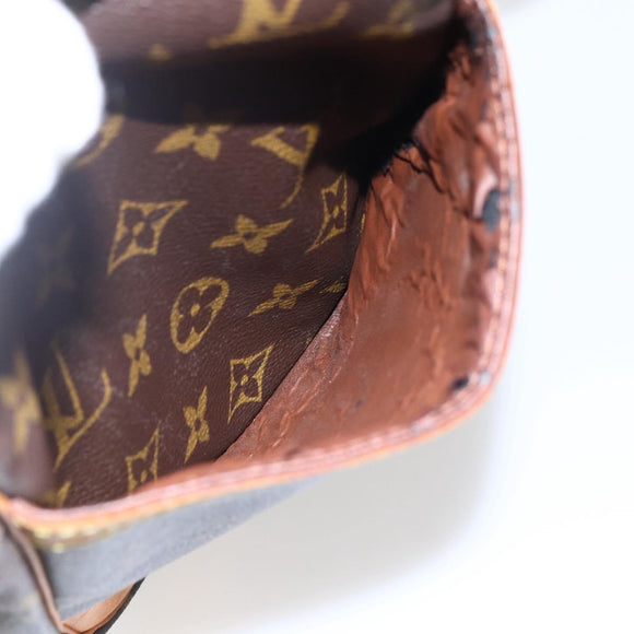 LOUIS VUITTON Monogram Danube Schoudertas M45266 LV Auth BA10596