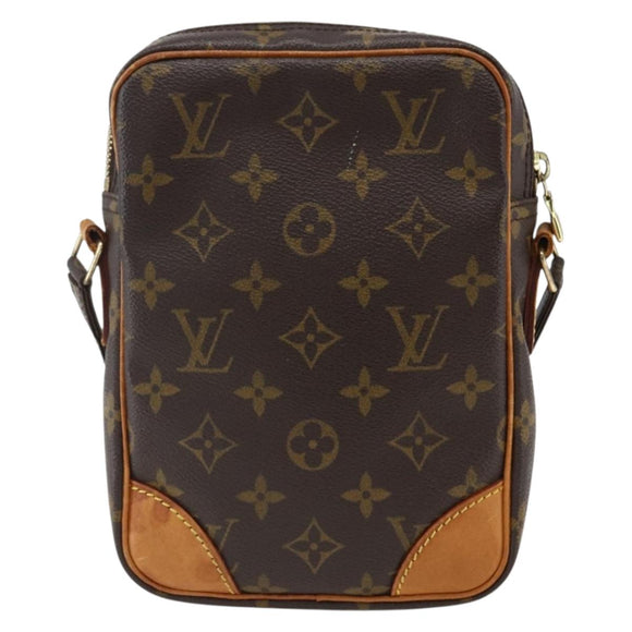 LOUIS VUITTON Monogram Danube Schoudertas M45266 LV Auth BA10596