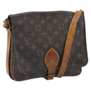 LOUIS VUITTON Monogram Cartouchiere GM Shoulder Bag M51252 LV Auth BA10597-1