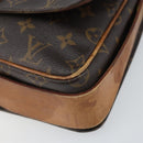 LOUIS VUITTON Monogram Cartouchiere GM Shoulder Bag M51252 LV Auth BA10597-14