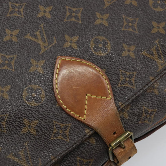LOUIS VUITTON Monogram Cartouchiere GM Shoulder Bag M51252 LV Auth BA10597