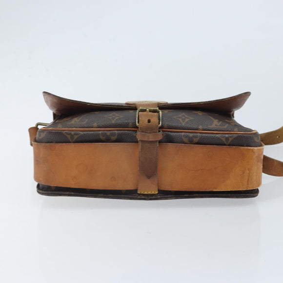 LOUIS VUITTON Monogram Cartouchiere GM Shoulder Bag M51252 LV Auth BA10597