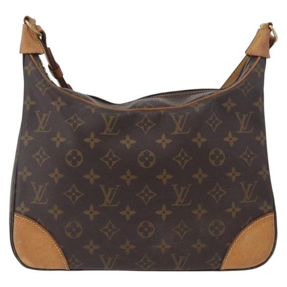 LOUIS VUITTON Monogram Boulogne 30 Shoulder Bag M51265 LV Auth BA10599