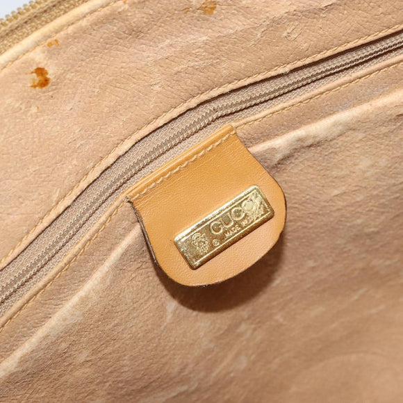 GUCCI Micro GG Supreme Web Sherry Line Bag PVC Beige 001 115 0918 Auth BA10601