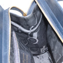 Salvatore Ferragamo Vara Ribbon Shoulder Bag Leather Navy Gold Auth BA10602-18