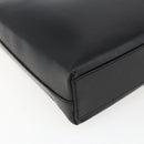 Salvatore Ferragamo Gancini Shoulder Bag Leather Black Gold Auth BA10603-13