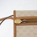 GUCCI Micro GG Supreme Shoulder Bag PVC Ivory Gold 004 14 0264 Auth BA10604-15