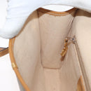 GUCCI Micro GG Supreme Shoulder Bag PVC Ivory Gold 004 14 0264 Auth BA10604-20