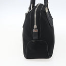 Salvatore Ferragamo Handtas Nylon Zwart Zilver Auth BA10606-3