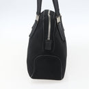 Salvatore Ferragamo Handtas Nylon Zwart Zilver Auth BA10606-4