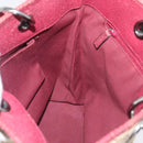 GUCCI GG Canvas Tote Bag Beige Silver 120840 Auth BA10612-19