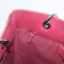 GUCCI GG Canvas Tote Bag Beige Silver 120840 Auth BA10612-20