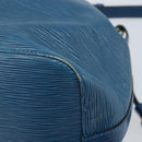 LOUIS VUITTON Epi Petit Noe Shoulder Bag Blue M44105 LV Auth BA10617-15