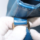 LOUIS VUITTON Epi Petit Noe Shoulder Bag Blue M44105 LV Auth BA10617-12