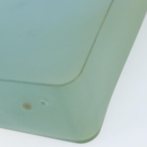 CHANEL Tote Bag Rubber Green CC Auth BA10618