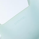 CHANEL Tote Bag Rubber Green CC Auth BA10618-14